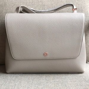 Dange Dover Simone Satchel in Bone Leather